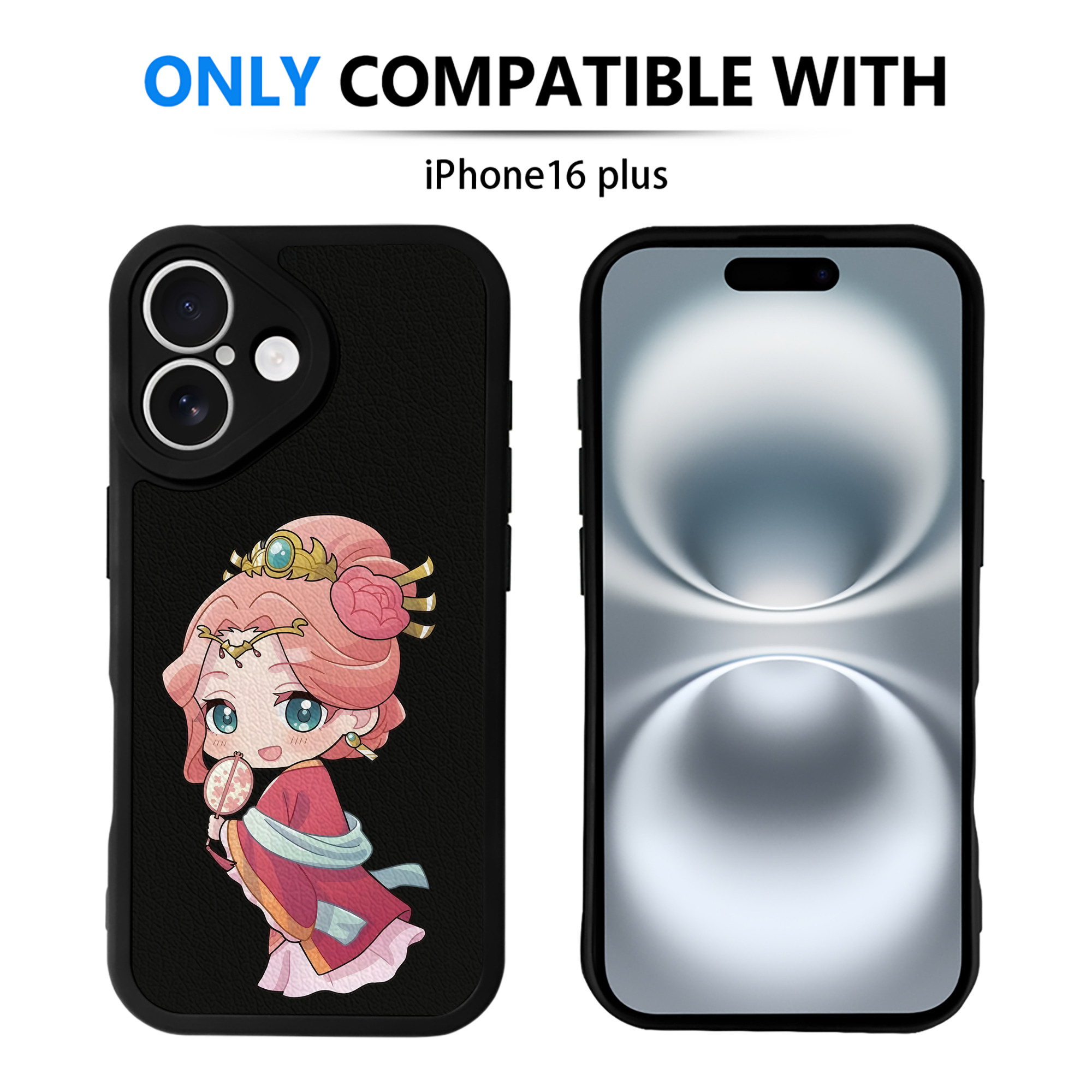 薬屋のひとりごと The Apothecary Diaries 【iPhone 16シリーズ対応】シリコンスマホケース（レザー調） 材質：シリコン